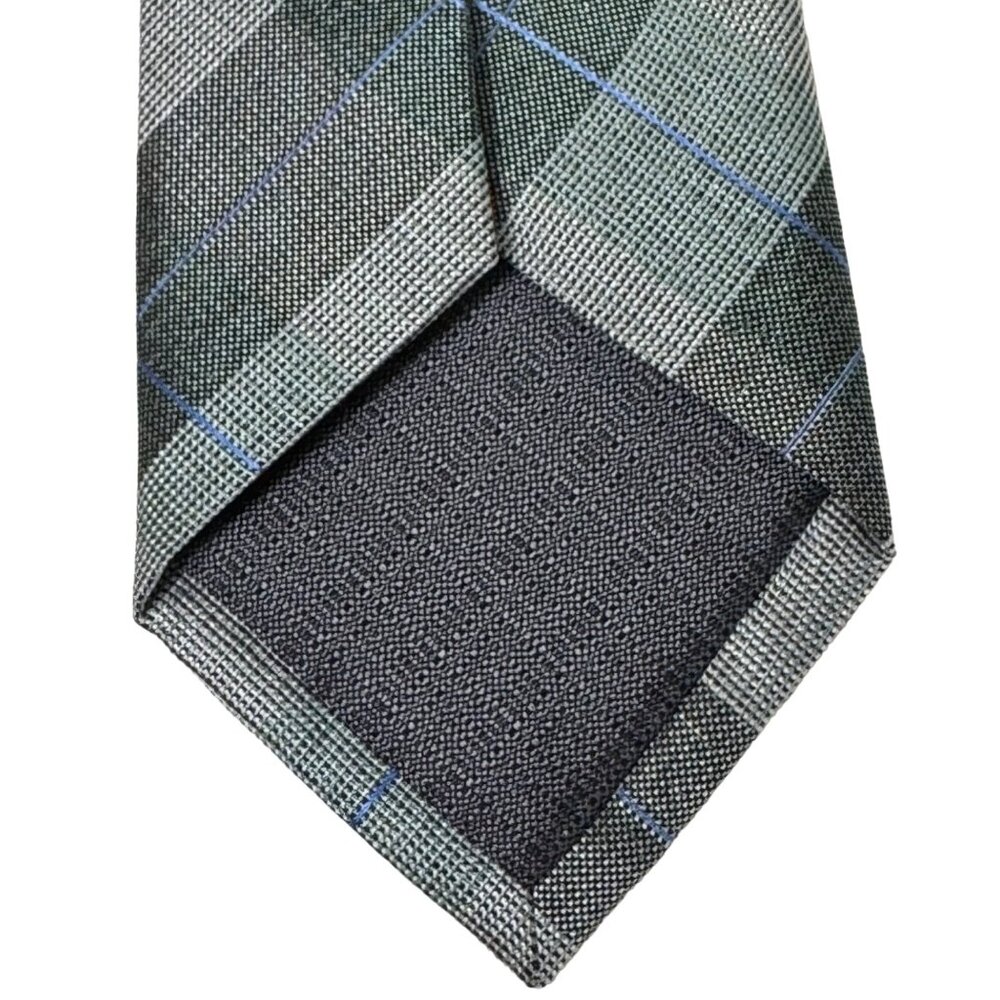 Kenneth Cole Mens Wearhouse Tie Regular Fit 100% Sil k Plaid 60” x 3” NWT $65 - Picture 7 of 11